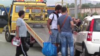 Grave incidente sulla Taranto - Massafra. Le immagini