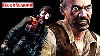 RESIDENT EVIL 4 NECK BREAKING COMPILATION (Hunk)