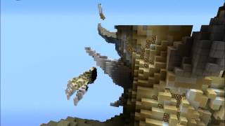 Красивая карта MInecraft "Война Драконов"