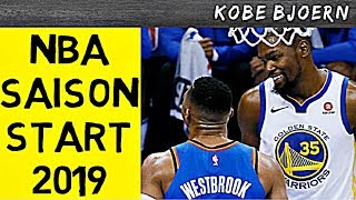 NBA Saison-Start!! OKC vs GSW & Philly vs Boston - KobeBjoern uncut