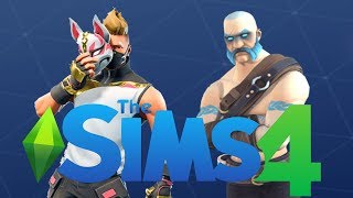 Sims 4 Fortnite Drift and Ragnarok