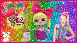 JOJO SIWA ? Custom LOL SURPRISE CONFETTI POP DIY |SugarBunnyHops