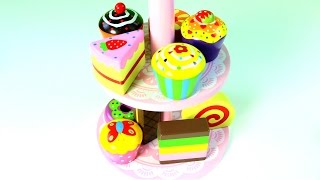 JUGUETES!! Torre de Pasteles Galletas y Cupcakes Juguetes Para Niñas