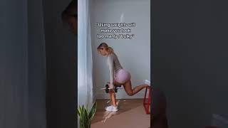 Don’t be scared of a little weight ???? amazing for your joints, muscles, fat loss… so many benefits!
