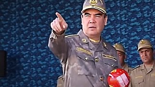 Аркадаг Туркменистана – графомания фонтана