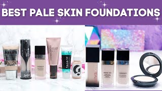 Best Foundations for Fair and Pale Skin - Face Swatches of 49 Foundations | Cruelty Free & Vegan