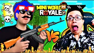 PHONG CẬN X MR VỊT | AI SẼ GIÀNH ĐƯỢC TOP 1 TRONG MINI WORLD ROYALE | PHONG BỊ TẤN CÔNG NGUY HIỂM