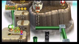 New Super Mario Bros. Wii 100% World Record Speed Run (3:34:50)