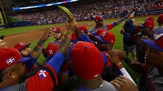 Dominicana vence a Colombia y avanza invicto en el #ClásicoMundialdeBeisbol