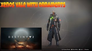 Destiny 2. Curse Of Osiris. Xenos Vale Full Armour Set With Ornaments. Legendary, Warlock, Vanguard.