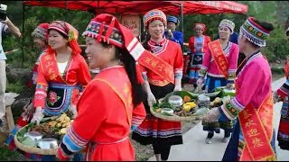 The customs of the Huashan Yao in Hezhou City of #Guangxi,China.