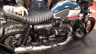All-new Yezdi Scrambler Exhaust Sound | Showroom First Look
