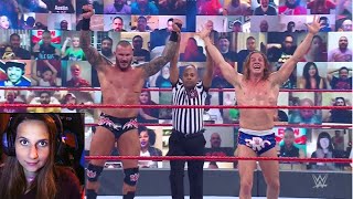 WWE RAW Randy Orton Riddle VS Cedric Shelton 4/26/21