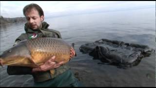 K-Karp Web TV - Tecniche di Pesca - Winter Fishing - Bolsena Big Carp 55lb