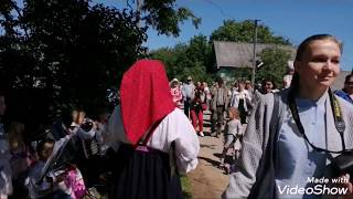 Международный фестиваль народного творчества. Новгородский район. Деревня Наволок. 1 июня 2019 год.