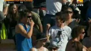 Dhoni Six, Doesnt bother looking, with commentary!!!!