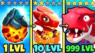 ЭВОЛЮЦИЯ ДРАКОНА ЧТОБЫ ДРАКОНЫ СОЖРАЛИ ЗАМОК В ИГРЕ ACTION GROW LIZARD! 액션! 도롱뇽 키우기