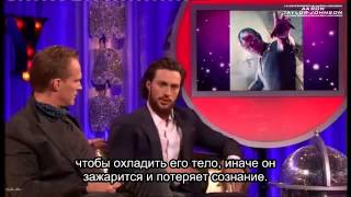 Paul Bettany and Aaron Taylor Johnson interview 2015 Rus Sub