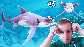АКУЛА МОЛОТ ПРОНИКЛА В БАССЕЙН С ЛЮДЬМИ | Hungry Shark World #5