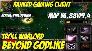 DOTA 1 Troll Warlord BEYOND GODLIKE | Ranked Gaming Client |RGC
