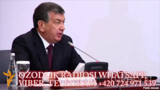 Ўзбекистондаги барча вазир ва ҳокимлар Шавкат Мирзиëевга таъзия билдирди