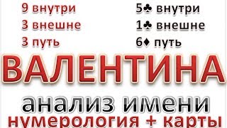 Валентина  - значение имени . Характер, качества, анализ имени Валентина