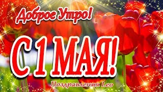 С 1 МАЯ! Доброе Утро!Счастливого Первомая! Мир! Труд! Май!