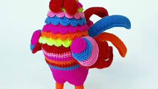 Amigurumi Rooster Video. Crochet Rooster Gordey presentation. Вязаный петух Гордей представляет.
