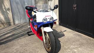 HONDA VFR750R RC30 国内仕様 HRCマフラー 暖気