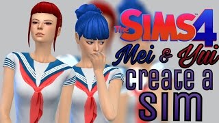 The Sims 4 Mei Mio And Yui Rio CAS