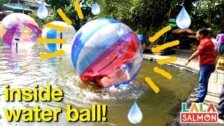 inside water ball | ternyata begini rasanya naik waterball di taman wisata matahari