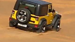 Wrangler offroad in Desert