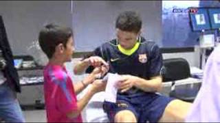 Welcome Afellay - Medical at Camp Nou