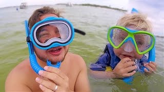 SNORKELING THE GULF! - #DBEJCKSummerVacay