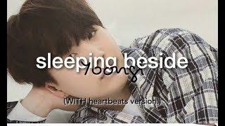 [BTS ASMR?] Yoongi Sleeping Beside You | Soft Breathing + Heartbeats VER