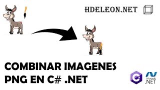 ¿Cómo combinar imágenes PNG en C# .Net? | Magick.Net