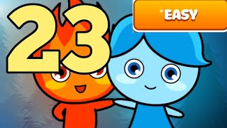 LuckyBoy And PrettyGirl Easy Mode Level 23 Android Crystal Temple Maze