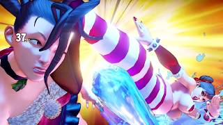 OMG Christmas Chun-Li Mod Fights! | Chun-Li Street Fighter IV Mod | Street Fighter V Mod | SFV Mod