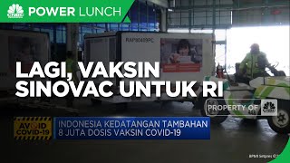 Tambahan Dosis Vaksin Sinovac Kembali Tiba di Indonesia