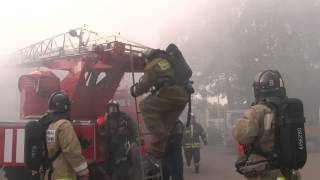 2014 09 12 - Учения в школе №7 (Лобня)