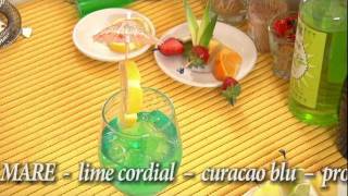 APERITIVI, COCKTAIL al BAGNO FRANCO 70/71 Cervia - varianti Spritz, Americano, Green Summer 