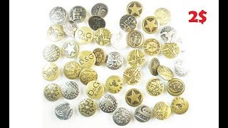 30 пуговиц-заклепок 20мм, для джинсов с AliExpress