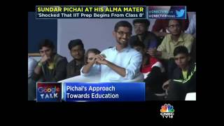 Google Talk: Sundar Pichai At His Alma Mater, IIT Kharagpur- Part 2