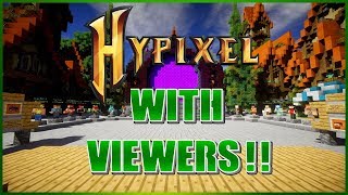 ?HYPIXEL MINECRAFT LIVE!! ~PUBLIC PARTY!!~ (Road to 4K!!)