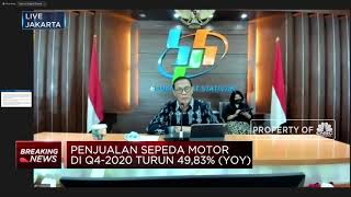 Pertumbuhan Ekonomi RI -2,07% (yoy) di Tahun 2020