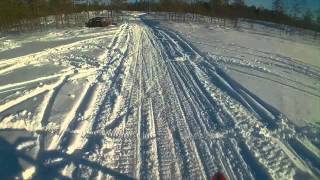 Cross Montage #3 Kör i djupsnö och sladdar
