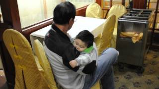 aidan birthday sleep with grandpa