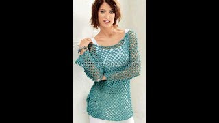 Вязание Крючком - Туники для Женщин 2018/ Knitting Crochet Tunic for Women / Crochet Tunika