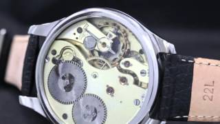 1905 IWC International Watch Co Schaffhausen pocket watch 15 j movement Cal53H6