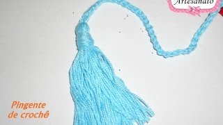 Pingente de crochê (Solange L Artesanato)